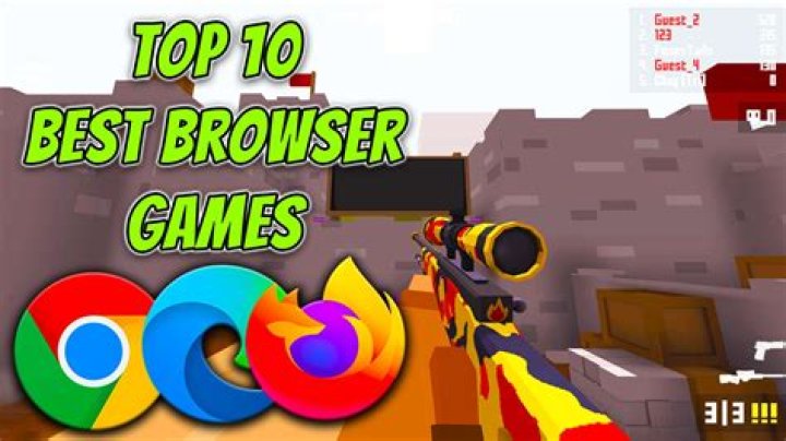 Top 8 Browser Online Games